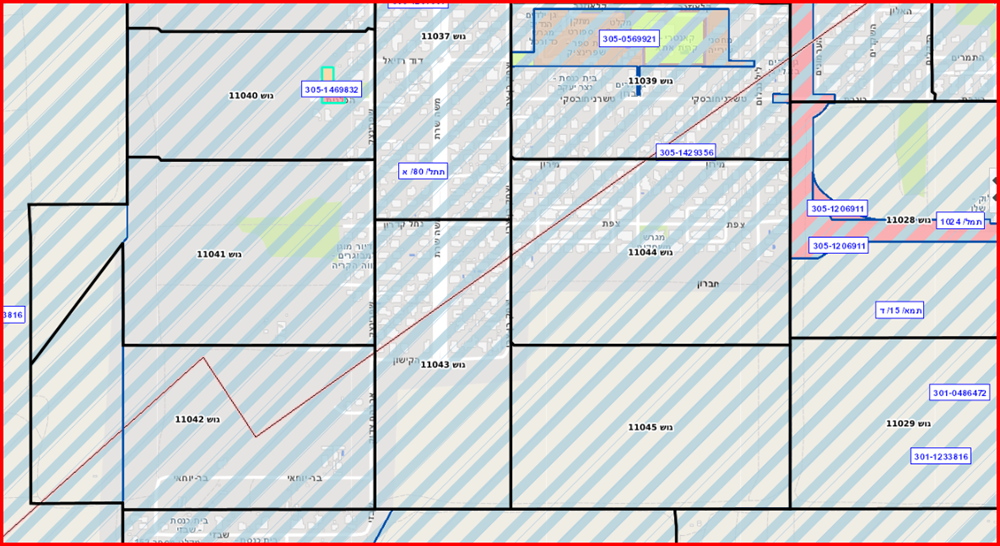 למכירה בבלעדיות, בקרית בנימין (קרית אתא), מגרש חקלאי חלק מתכנית ארוכת טווח לשינוי יעוד.